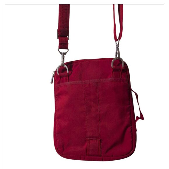 Lug Purse Canter Collection red Crossbody Purse Adjustable Removable Strap Purse - Picture 3 of 7